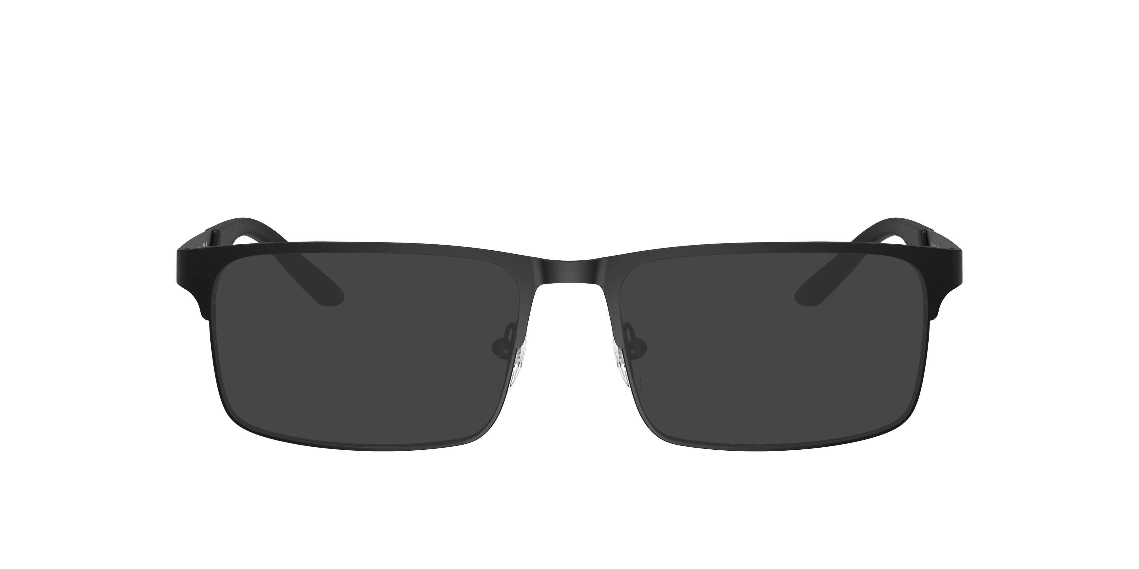 EA1170 Matt Schwarz MetallEyeglass Frames von B24, mit getönten Gläsern