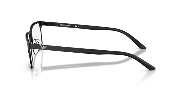 EA1170 Matzwart MetaalEyeglass Frames van B24, Zijaanzicht