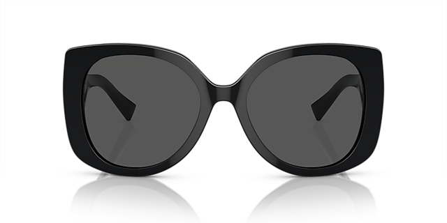 VE4387 Schwarz AcetatSunglass Frames von B24, Vorderansicht