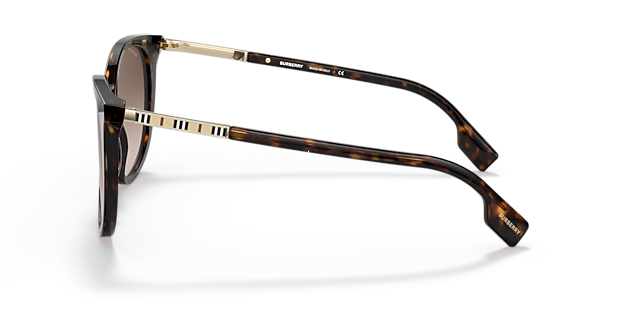 BE4333 Donker Havana AcetaatSunglass Frames van B24, Zijaanzicht