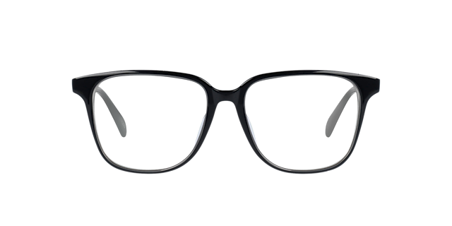 Paxton Zwart AcetaatEyeglass Frames van B24, Vooraanzicht