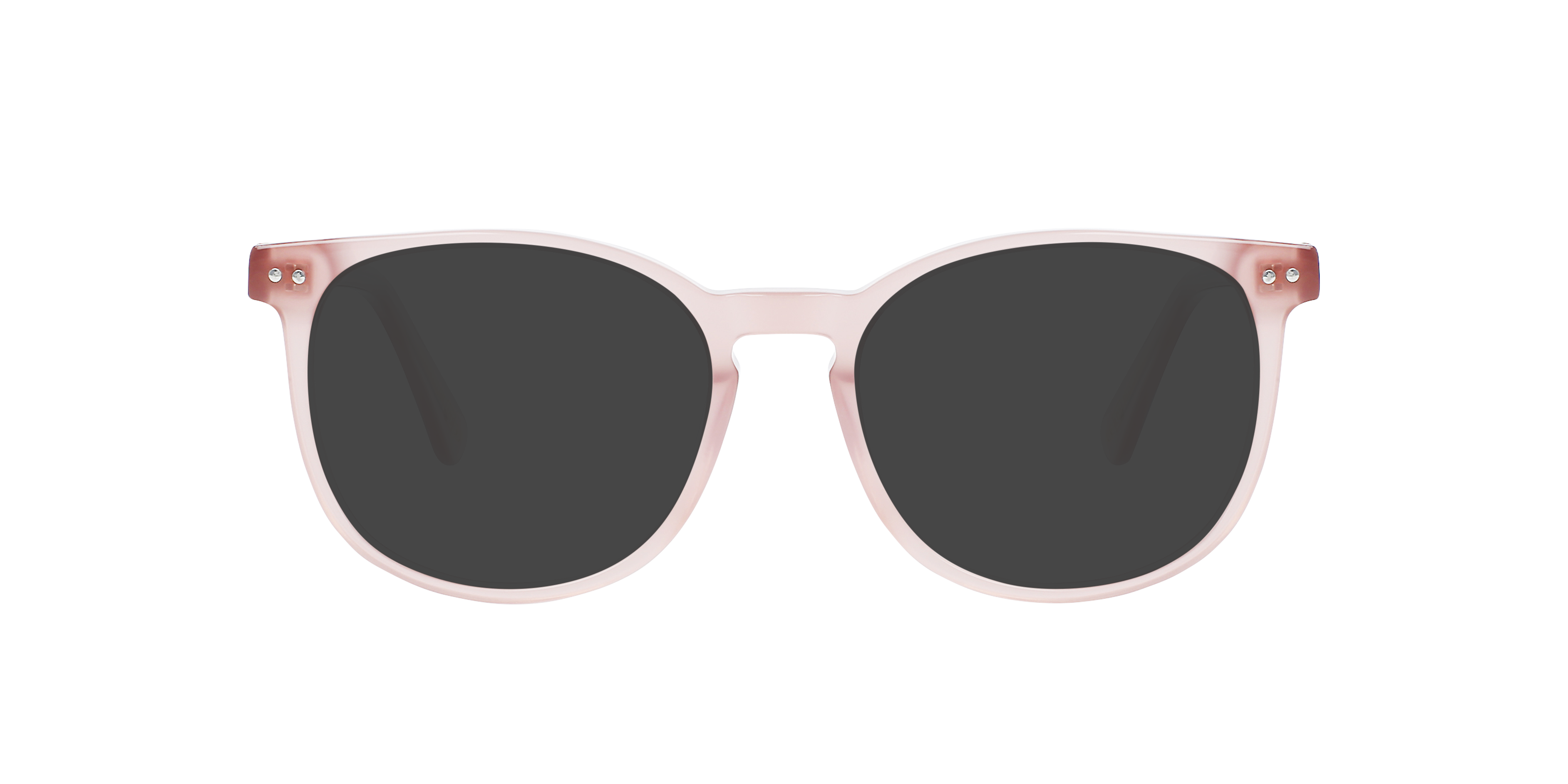 BARRON Milky Dark Rose AcetatEyeglass Frames von B24, mit getönten Gläsern