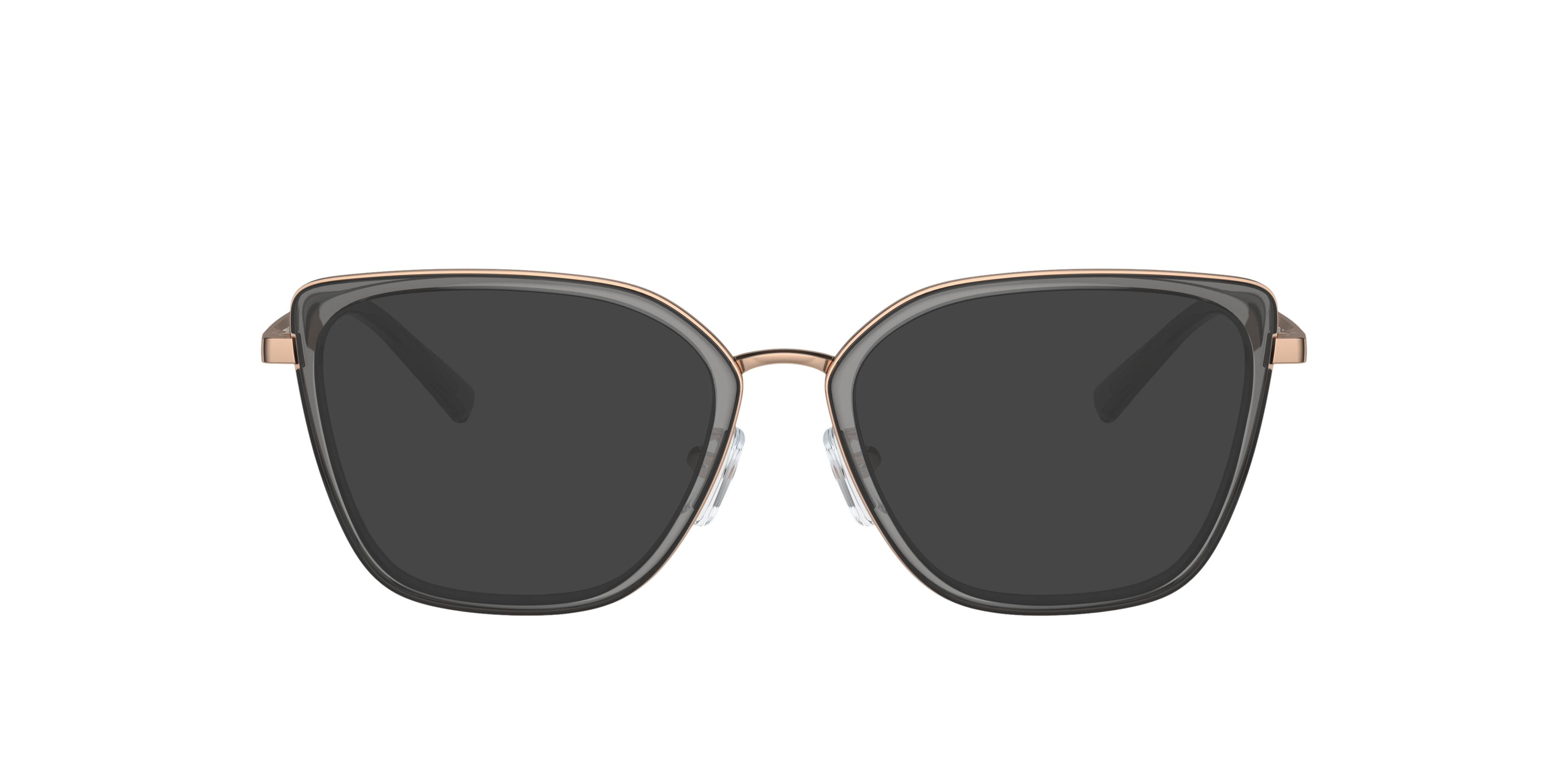 EA1152 Glanzend Roségoud MetaalEyeglass Frames van B24, met getinte lenzen