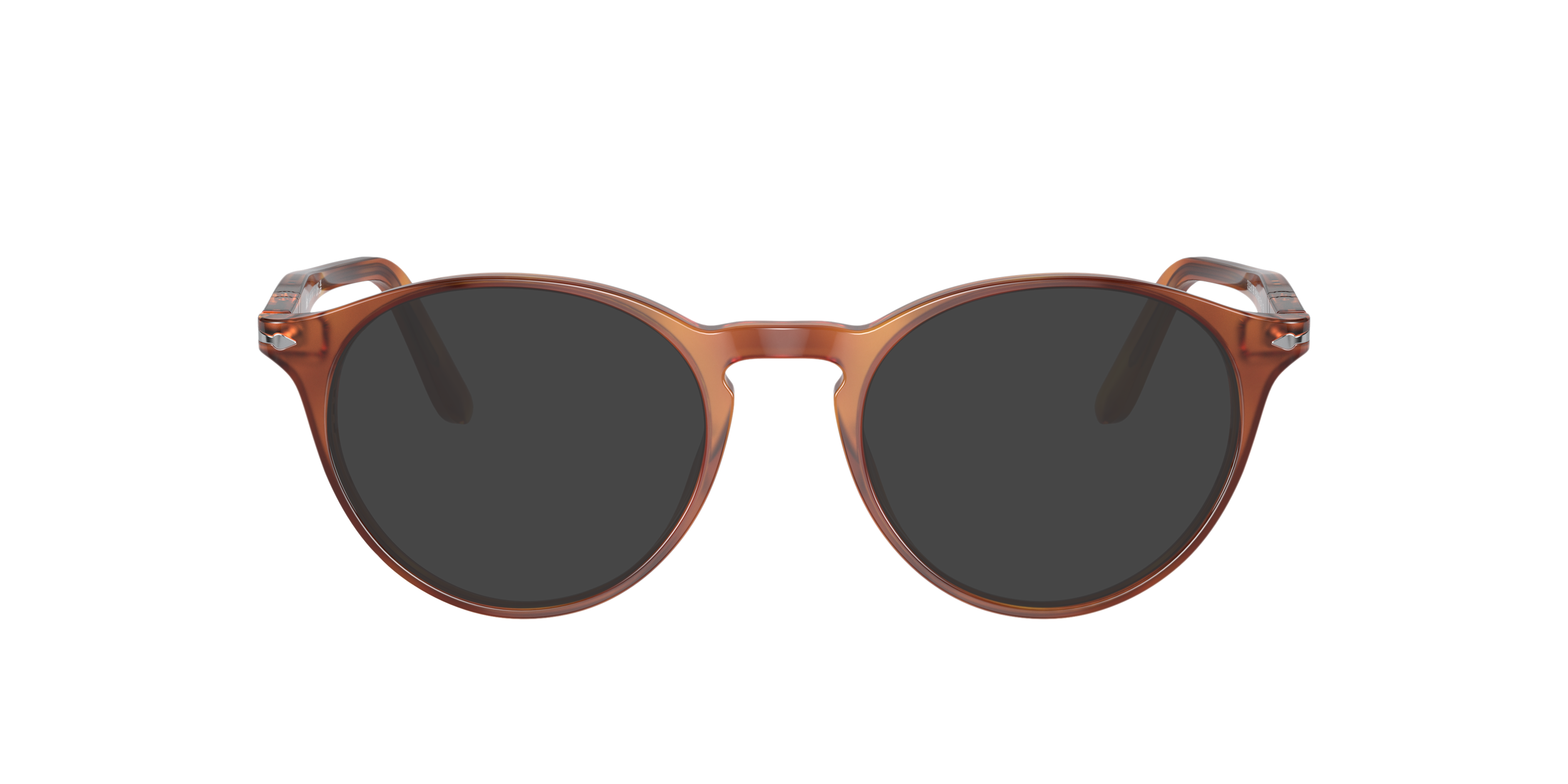 PO3092V Terra Di Siena AcetaatEyeglass Frames van B24, met getinte lenzen