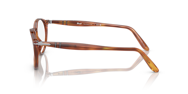 PO3092V Terra Di Siena AcetaatEyeglass Frames van B24, Zijaanzicht