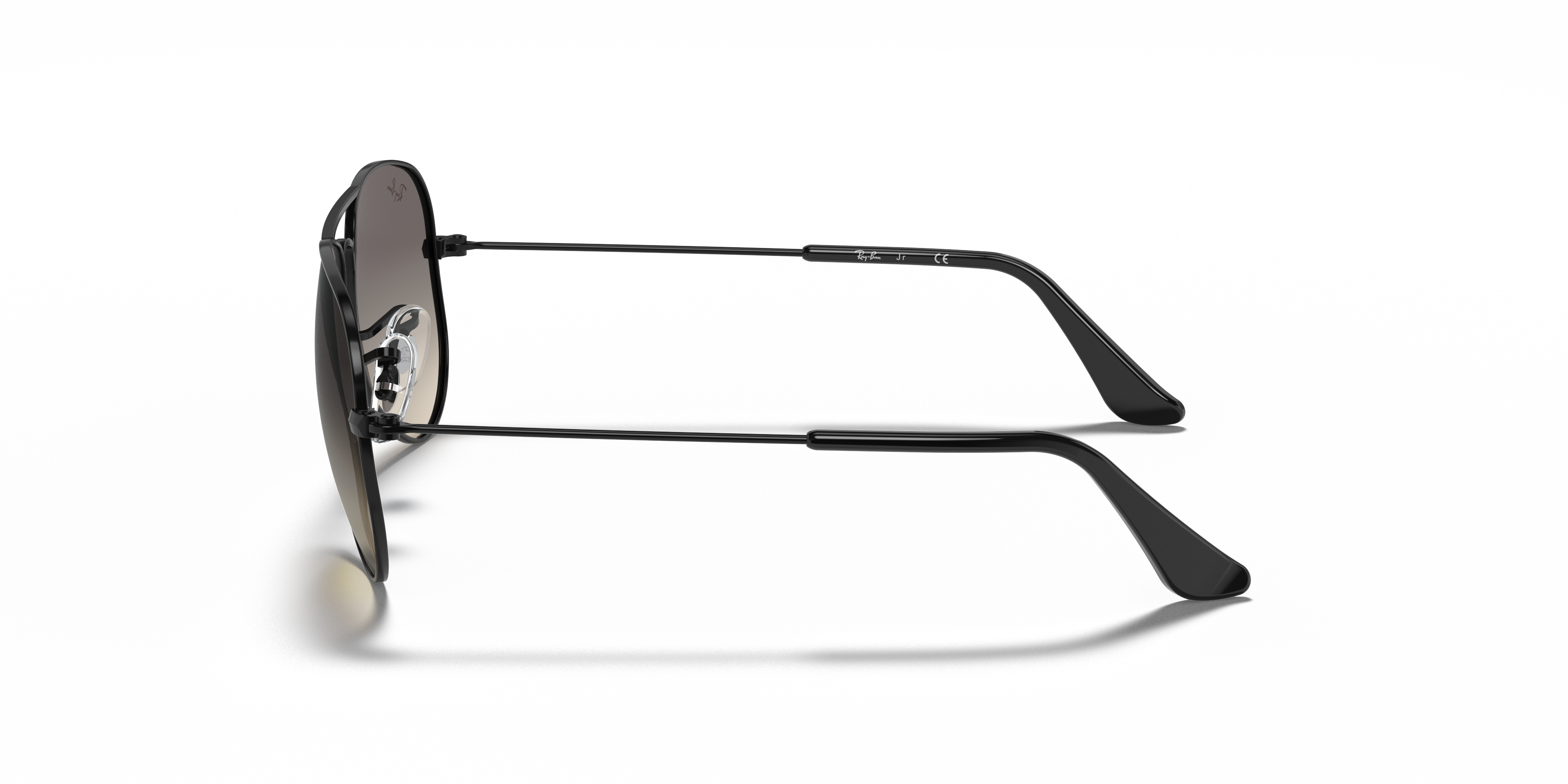 RB9506S Zwart MetaalSunglass Frames van B24, Zijaanzicht