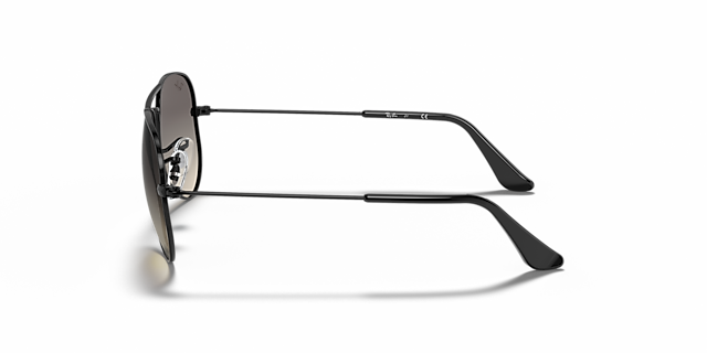 RB9506S Zwart MetaalSunglass Frames van B24, Zijaanzicht