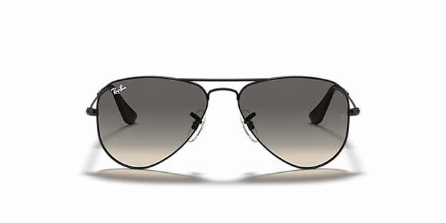 RB9506S Zwart MetaalSunglass Frames van B24, Vooraanzicht