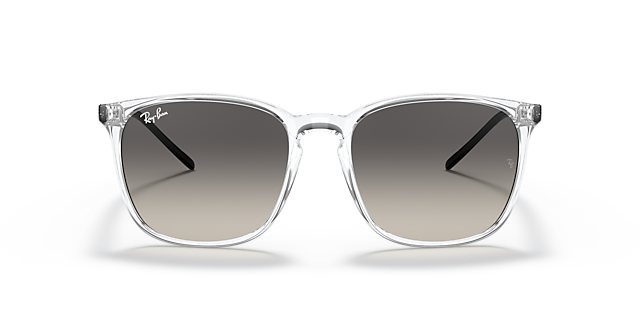 RB4387 Transparant KunststofSunglass Frames van B24, Vooraanzicht