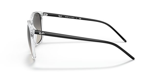 RB4387 Transparant KunststofSunglass Frames van B24, Zijaanzicht