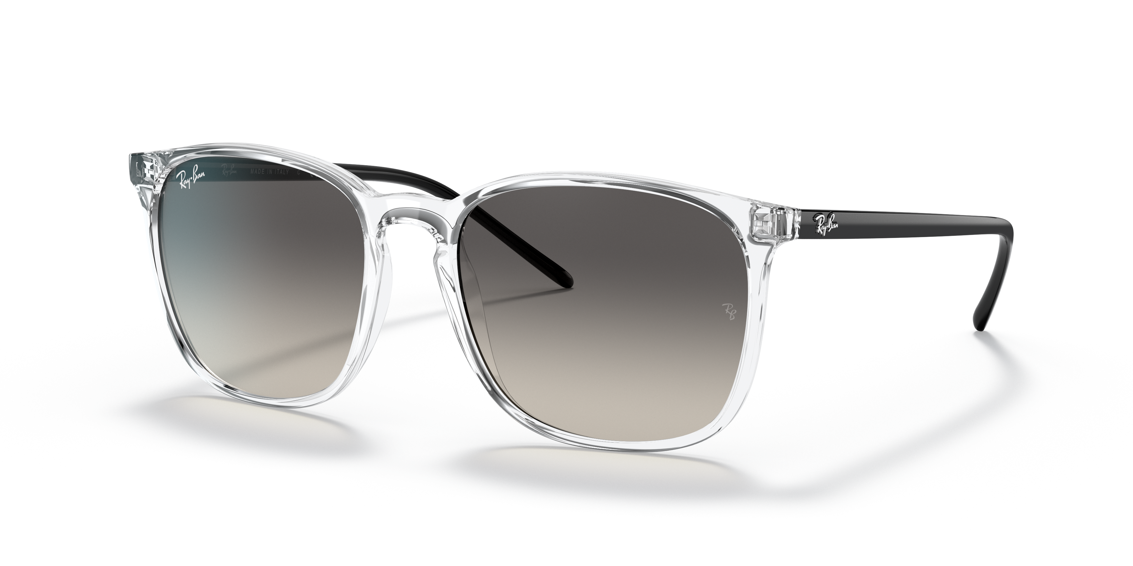 RB4387 Transparent KunststoffSunglass Frames von B24, Dreiviertelansicht