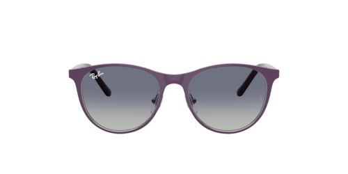 Ray-Ban - RB9552S, Matte Violet On Silver/Matte Brown On Arista Gold, Größe: X-Small