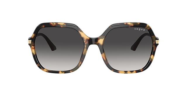 VO5561S Geel tortoise AcetaatSunglass Frames van B24, met getinte lenzen