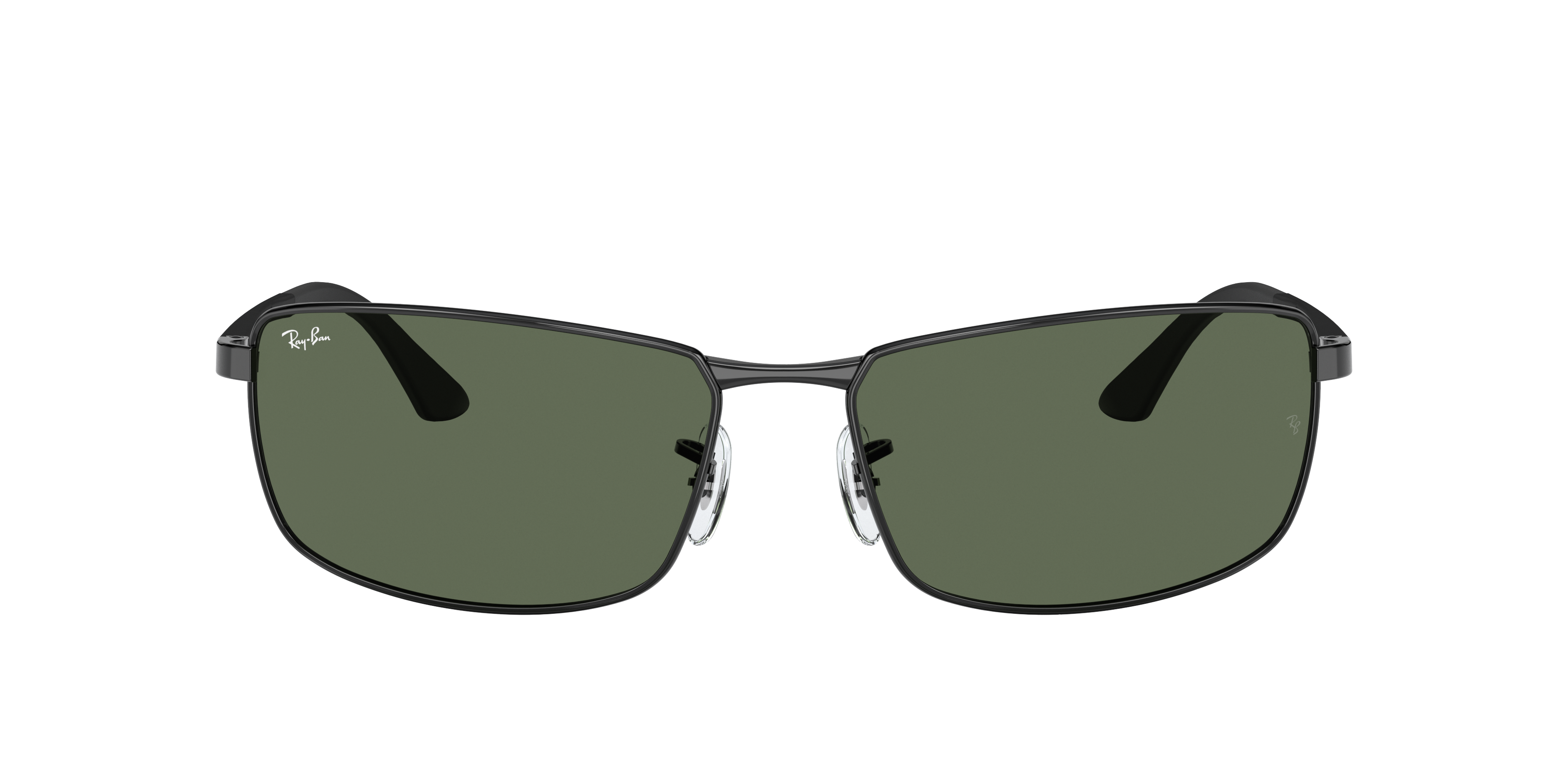 RB3498 Schwarz MetallSunglass Frames von B24, mit getönten Gläsern