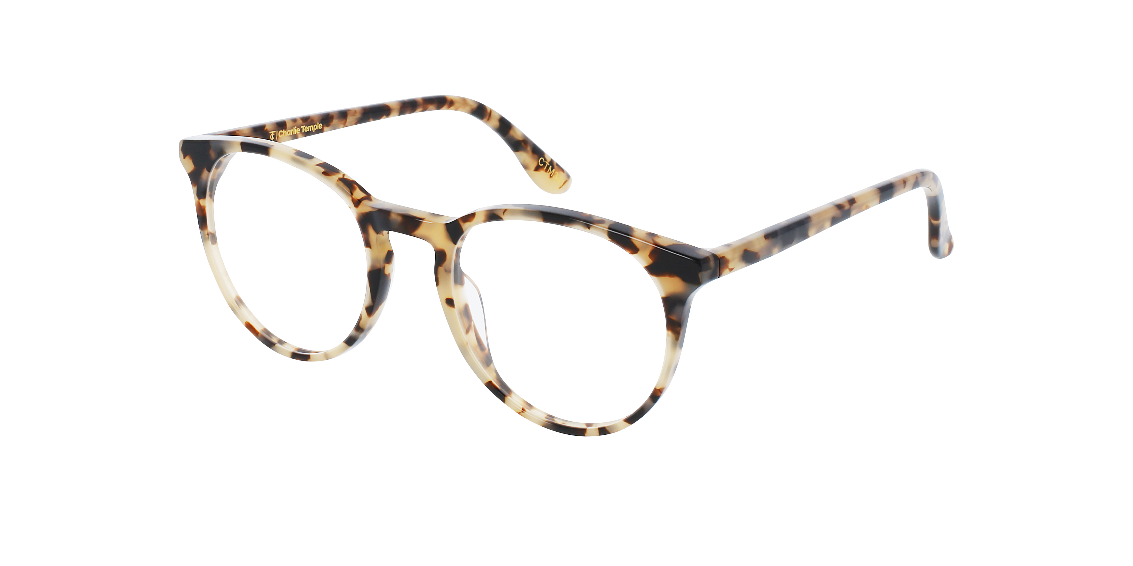 Grande Rotondo Indian Summer AcetaatEyeglass Frames van B24, Hoekweergave