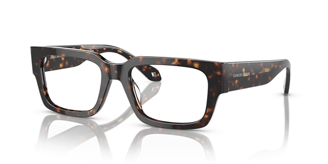 AR7243U Havana AcetatEyeglass Frames von B24, Dreiviertelansicht