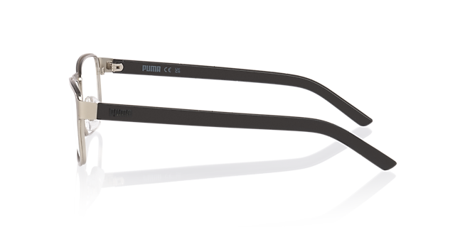 PU0498O Silber MetallEyeglass Frames von B24, Seitenansicht