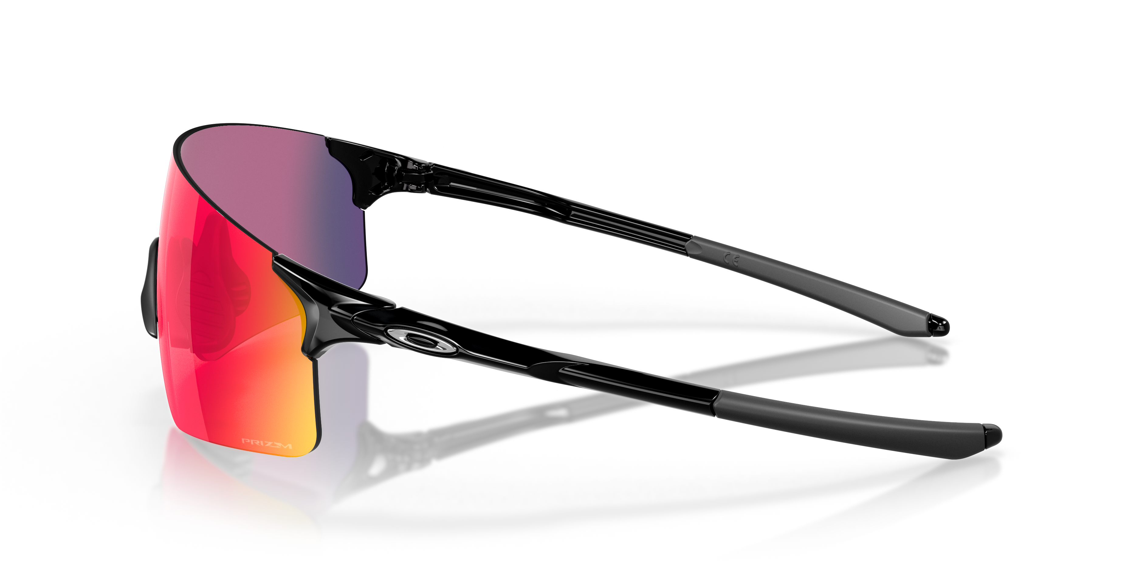 EVZero™ Blades Glanzend zwart KunststofSunglass Frames van B24, Zijaanzicht