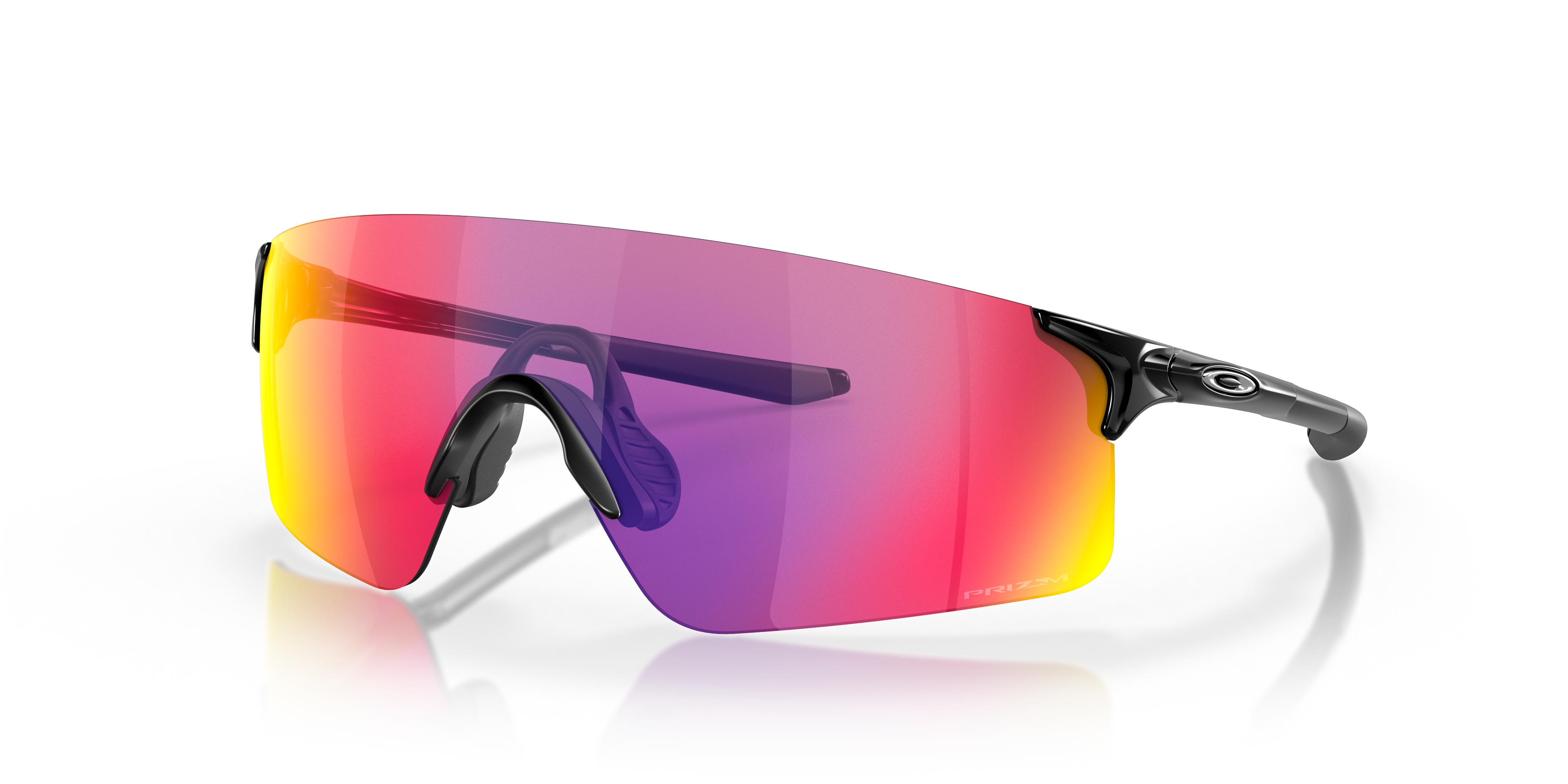 EVZero™ Blades Glanzend zwart KunststofSunglass Frames van B24, Hoekweergave