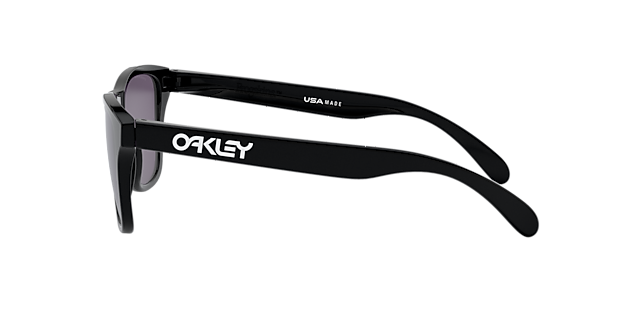 Frogskins™ XS (Youth Fit) Schwarz glänzend KunststoffSunglass Frames von B24, Seitenansicht