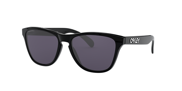 Frogskins™ XS (Youth Fit) Schwarz glänzend KunststoffSunglass Frames von B24, Dreiviertelansicht