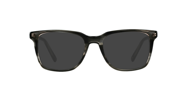 Balthazar Striped Gainsboro AcetatEyeglass Frames von B24, mit getönten Gläsern