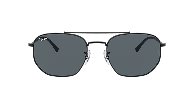 RB3707 Zwart MetaalSunglass Frames van B24, met getinte lenzen