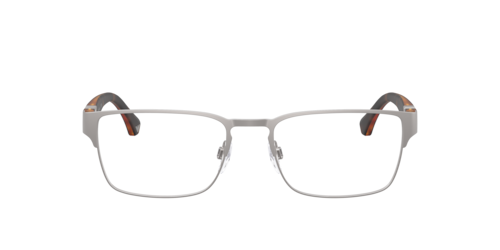 Emporio Armani - EA1027, Herren, Matt Gunmetal/Matte Gunmetal/Matte Black, Größe: Large