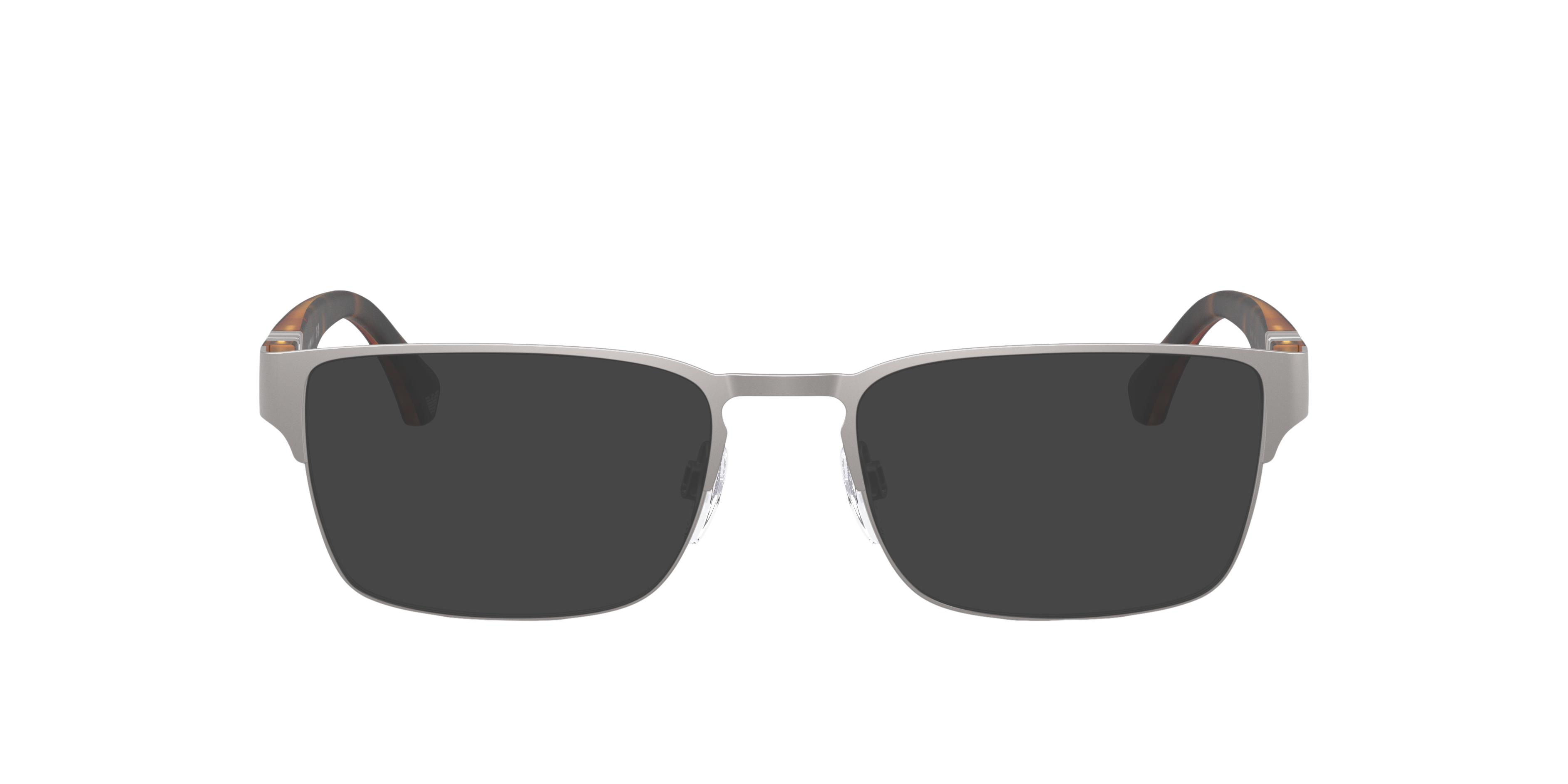 EA1027 Mat Staalgrijs MetaalEyeglass Frames van B24, met getinte lenzen