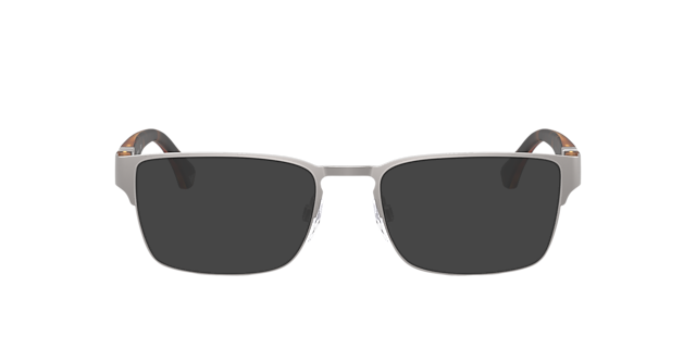 EA1027 Mat Staalgrijs MetaalEyeglass Frames van B24, met getinte lenzen