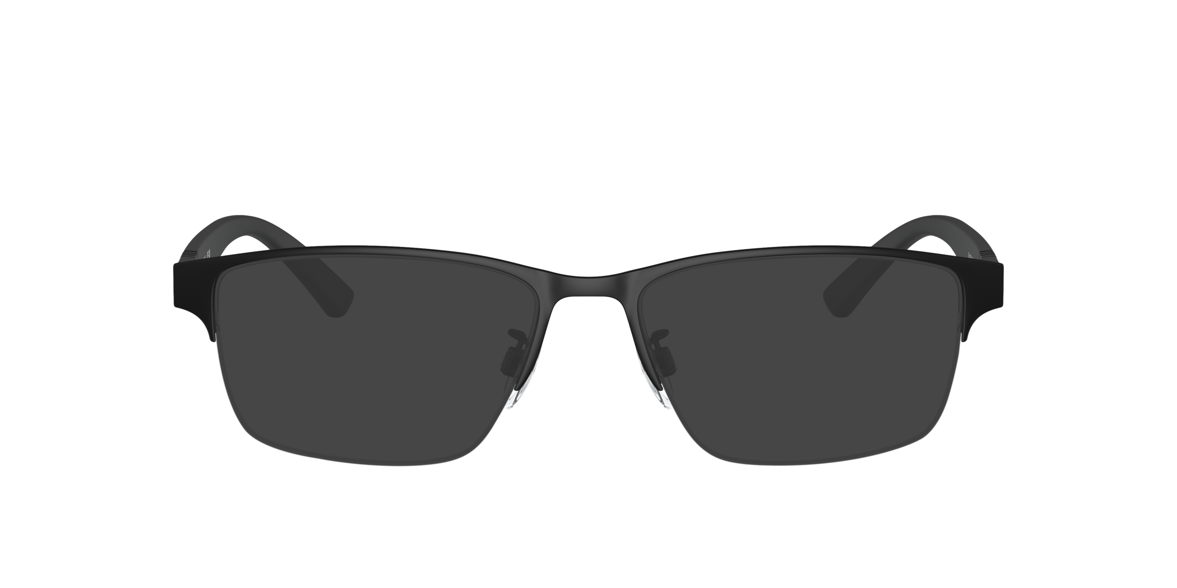 EA1138 Matzwart MetaalEyeglass Frames van B24, met getinte lenzen