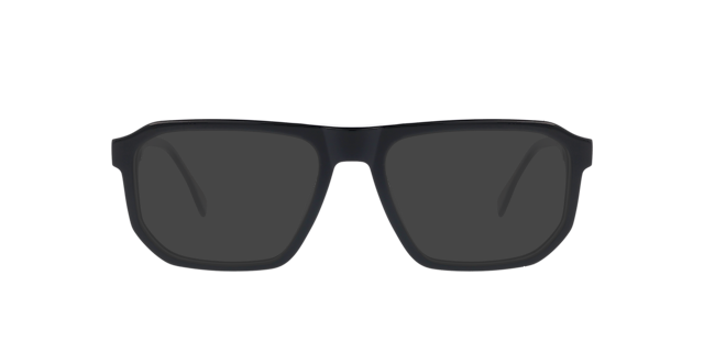 Mick Jet Black AcetatEyeglass Frames von B24, mit getönten Gläsern