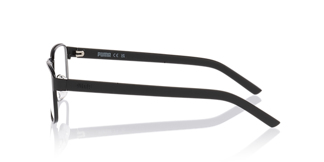 PU0498O Schwarz MetallEyeglass Frames von B24, Seitenansicht