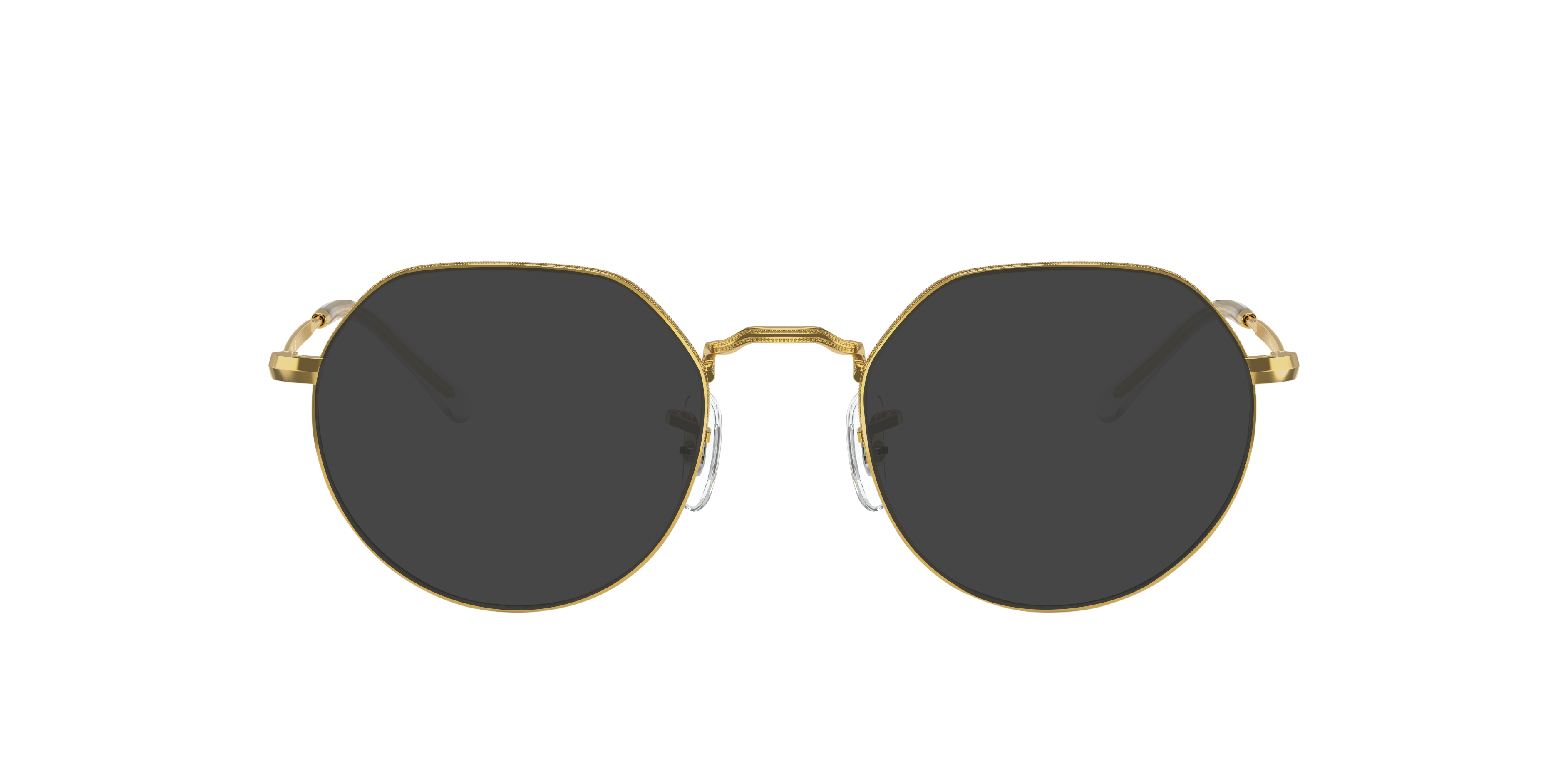 RB6465 Gold MetallEyeglass Frames von B24, mit getönten Gläsern