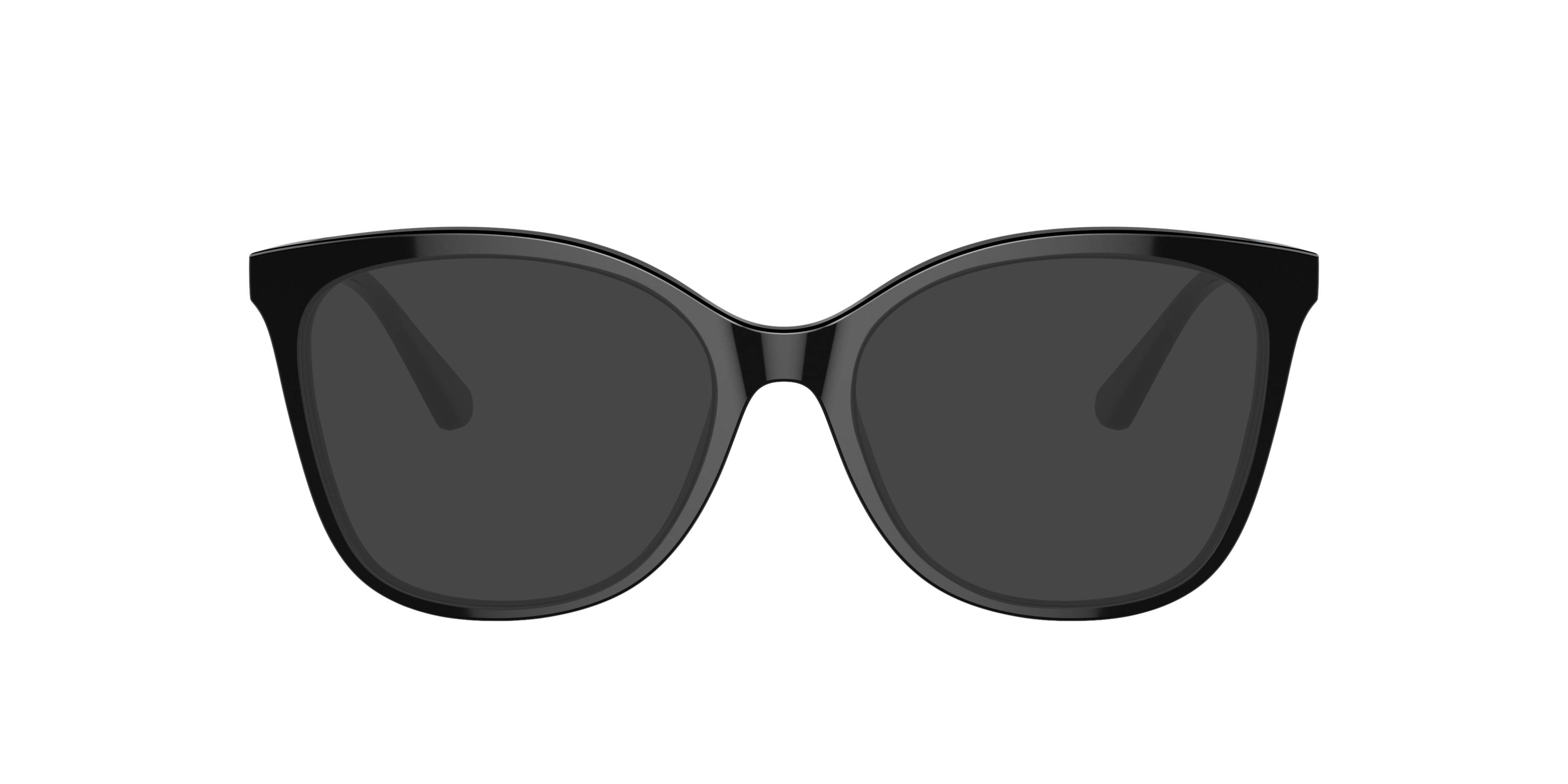 EA3231 Glanzend zwart AcetaatEyeglass Frames van B24, met getinte lenzen