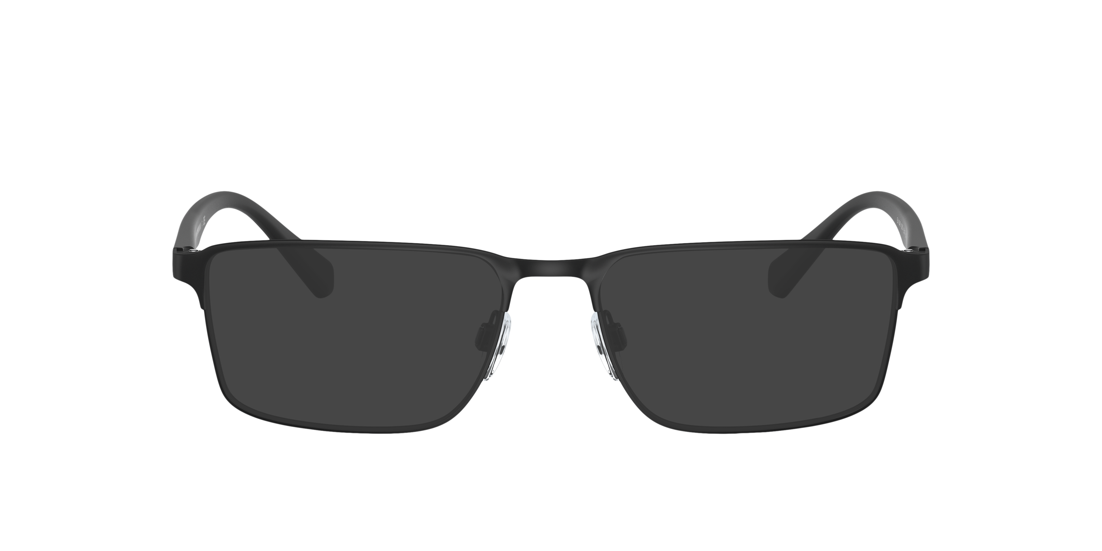 EA1046 Matzwart MetaalEyeglass Frames van B24, met getinte lenzen