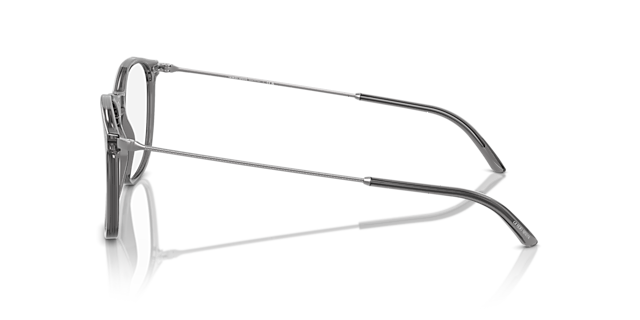 AR7160 Opaal grijs AcetaatEyeglass Frames van B24, Zijaanzicht