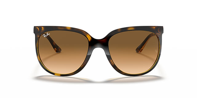 RB4126 Licht Havana KunststofSunglass Frames van B24, Vooraanzicht