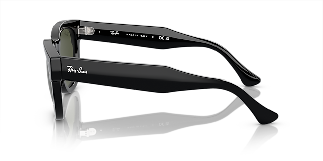 RB0298S Schwarz KunststoffSunglass Frames von B24, Seitenansicht