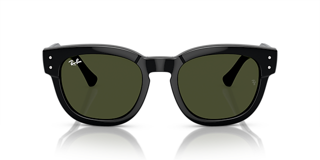 RB0298S Schwarz KunststoffSunglass Frames von B24, Vorderansicht
