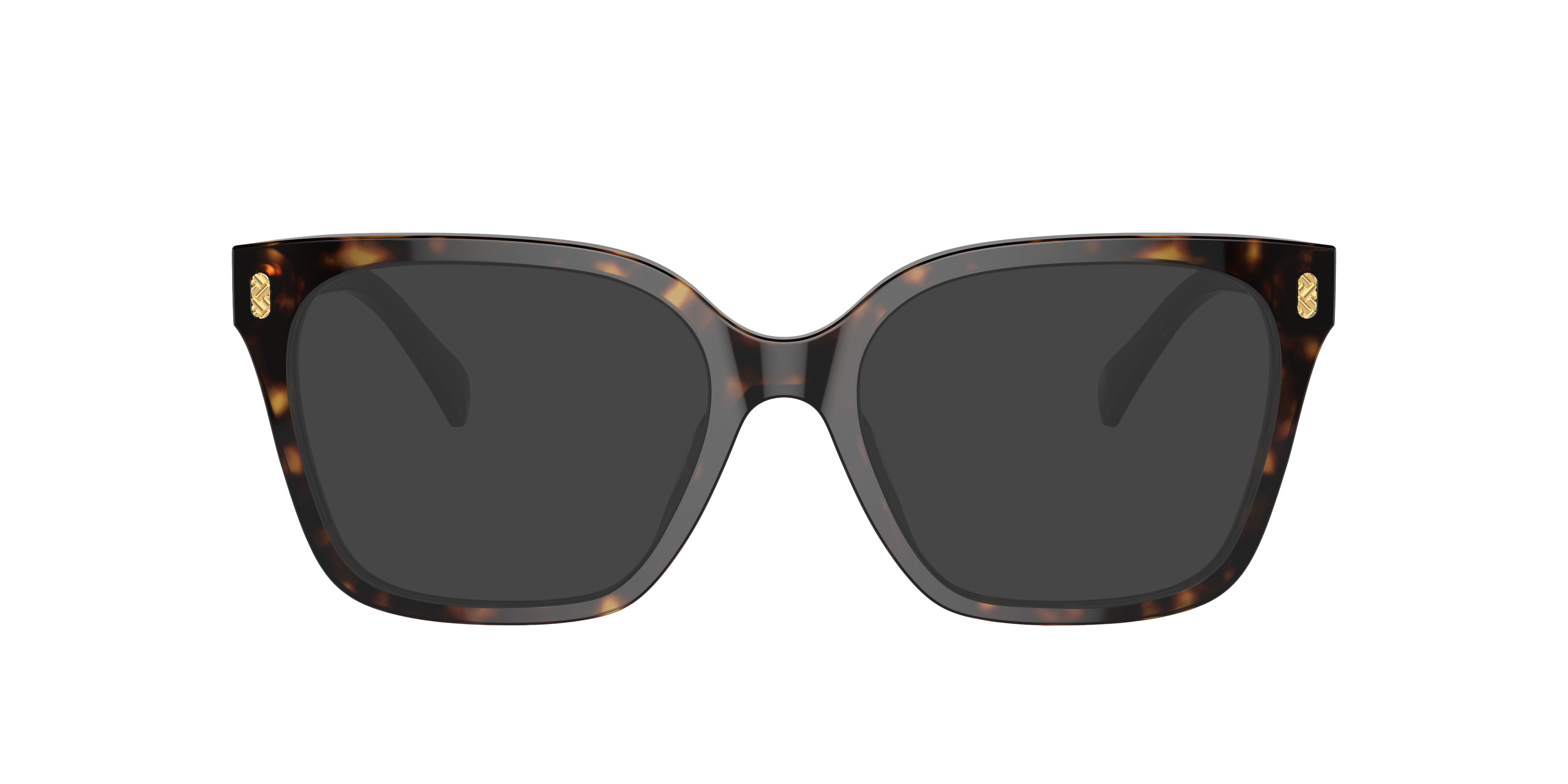 RA7158U Glanzend donker Havana AcetaatEyeglass Frames van B24, met getinte lenzen