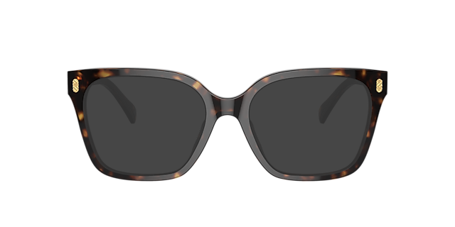 RA7158U Glänzendes Dunkelhavana AcetatEyeglass Frames von B24, mit getönten Gläsern