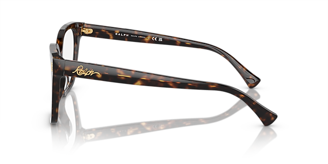 RA7158U Glänzendes Dunkelhavana AcetatEyeglass Frames von B24, Seitenansicht