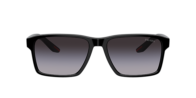 PS 05YS Schwarz KunststoffSunglass Frames von B24, mit getönten Gläsern
