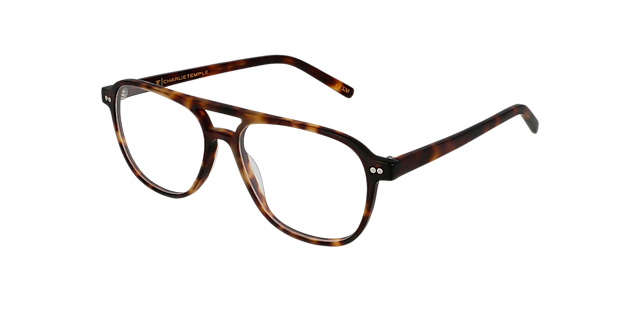 Wilker Moonlight Tortoise AcetaatEyeglass Frames van B24, Hoekweergave