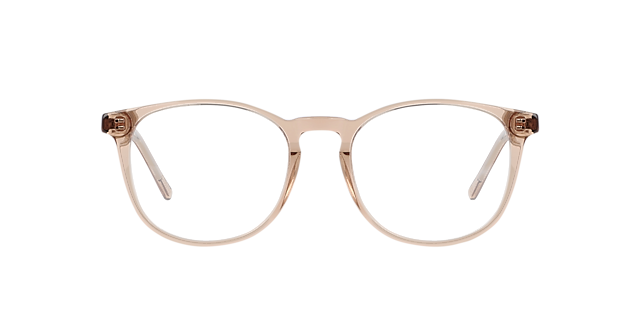 Neil Crystal Caramel AcetaatEyeglass Frames van B24, Vooraanzicht