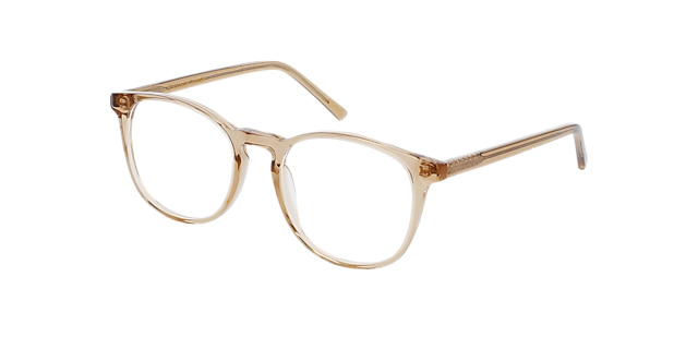 Neil Crystal Caramel AcetaatEyeglass Frames van B24, Hoekweergave