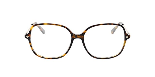 Linz Dunkelhavana AcetatEyeglass Frames von B24, Vorderansicht