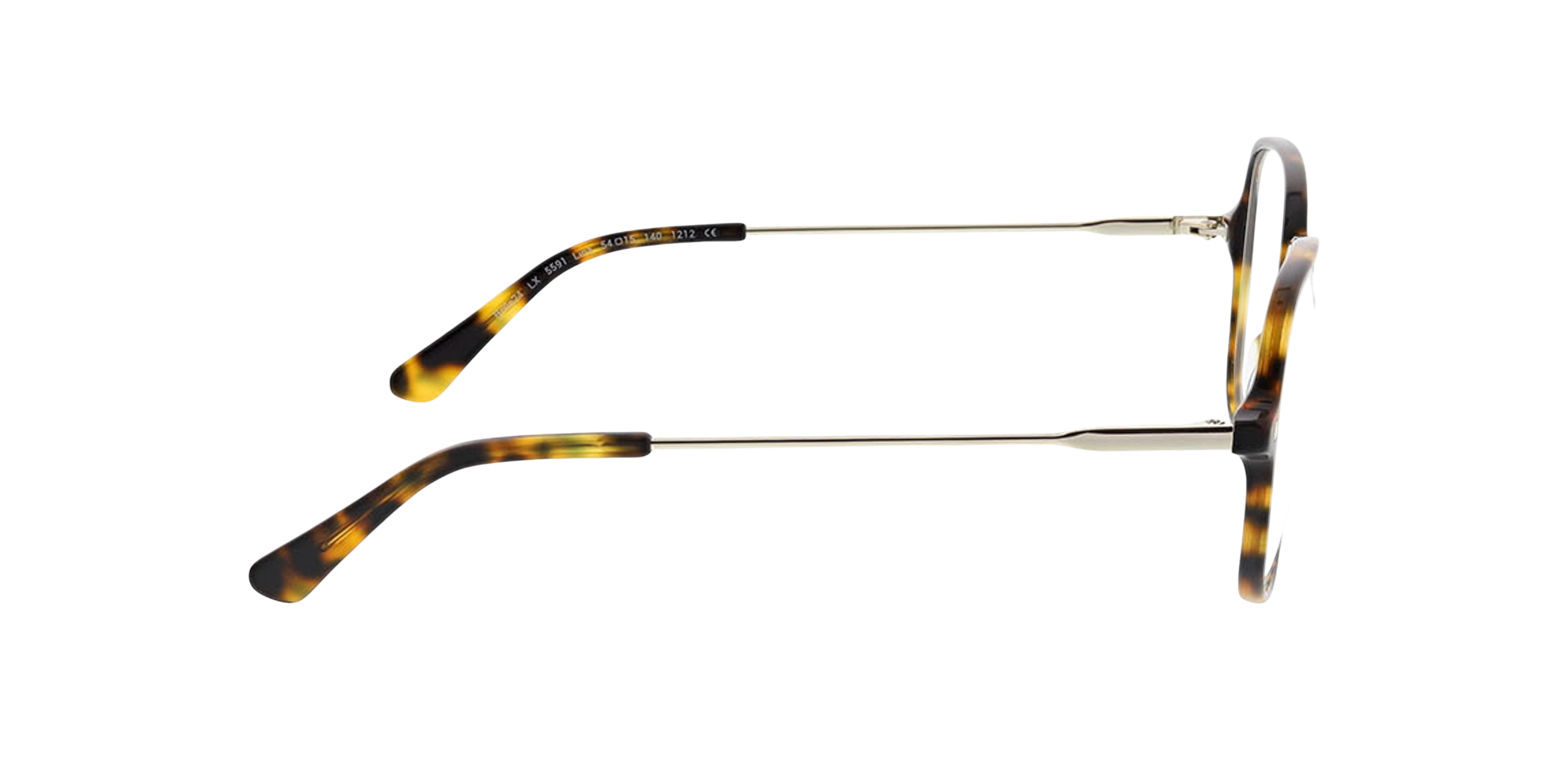 Linz Dunkelhavana AcetatEyeglass Frames von B24, Seitenansicht