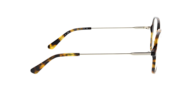 Linz Dunkelhavana AcetatEyeglass Frames von B24, Seitenansicht